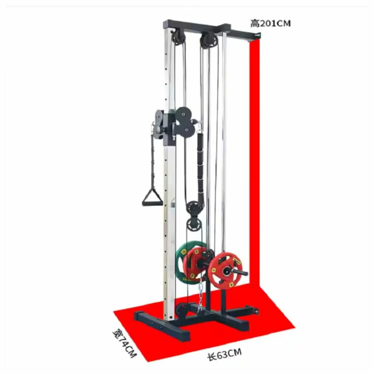 Wall Mount Home Gym Pulley System - Image 2