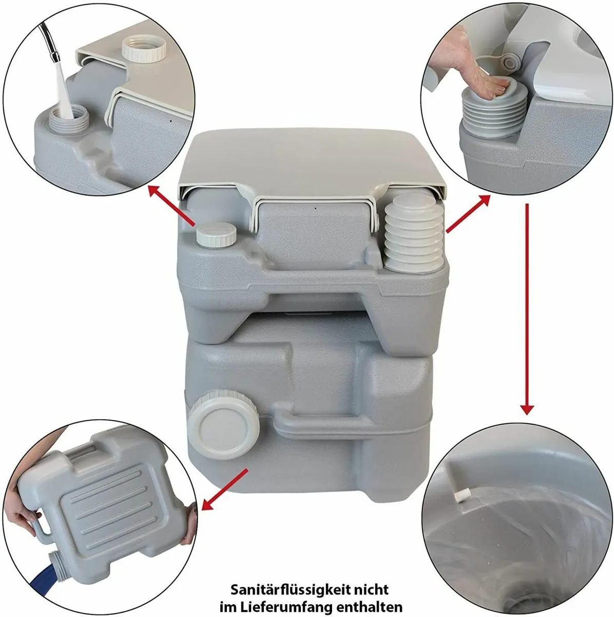 Portable Camping Toilet Fresh Deluxe - Image 3