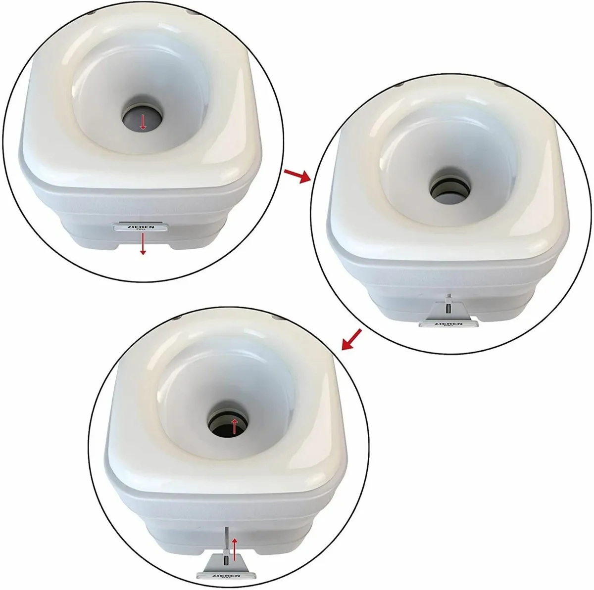 Portable Camping Toilet Fresh Deluxe - Image 4