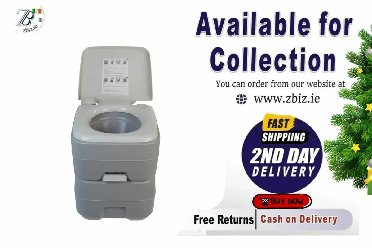 Portable Camping Toilet Fresh Deluxe - Image 1
