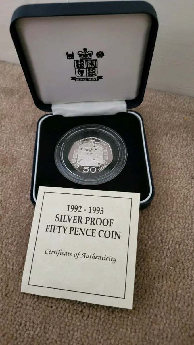 1993 Silver proof coin - Image 1