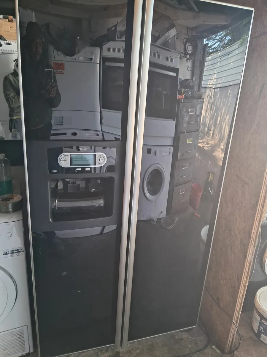 WHIRLPOOL AMERICAN FRIDGE AND FREEZER - Image 1