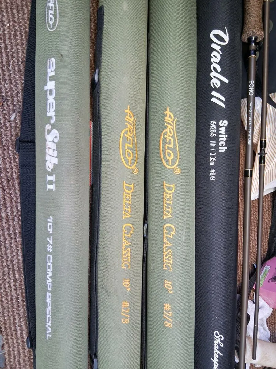 5  fly rods 7weight to 9 weight - Image 1