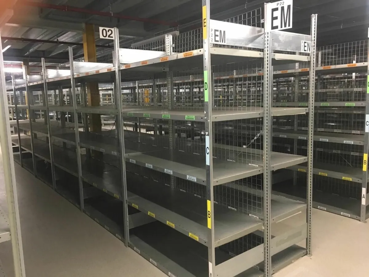 Used Garage Shelving - Image 1