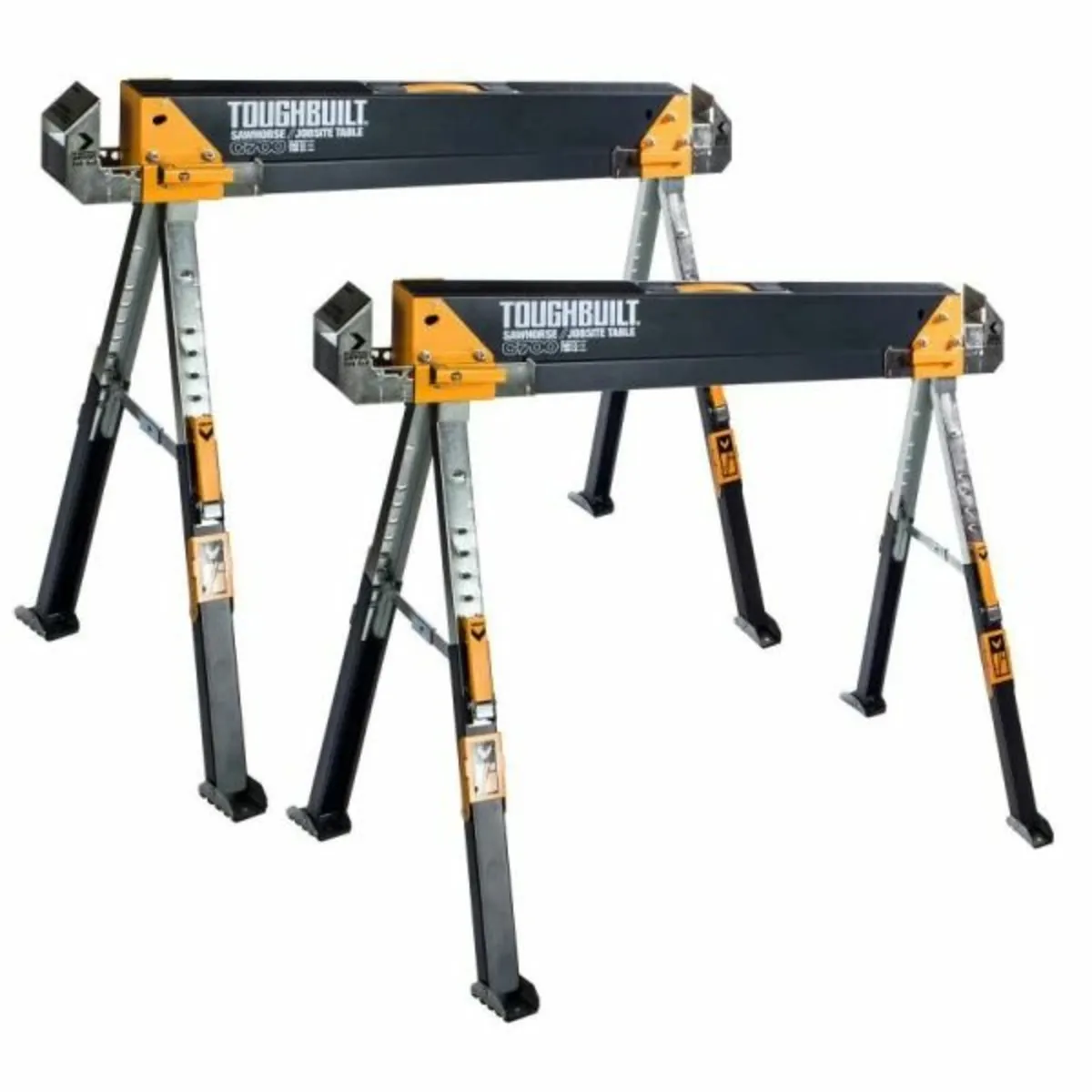 ToughBuilt C700-2 Sawhorse / Jobsite Table Bundle