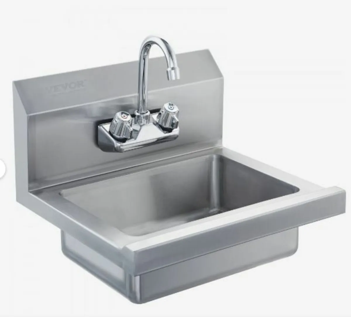 Commercial Hand Sink with Faucet - Image 1