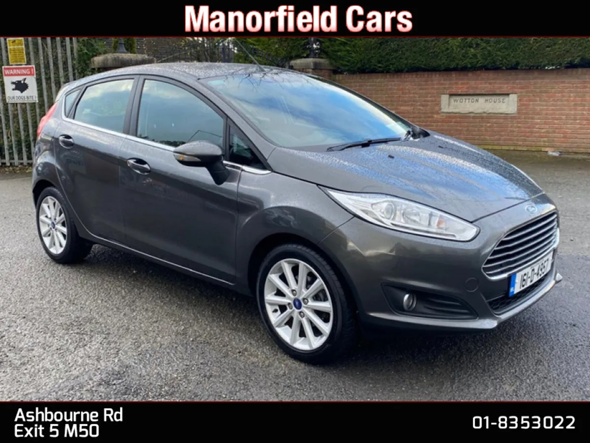 2016 161 Ford Fiesta Titanium 1.25 Petrol 5dr - Image 1