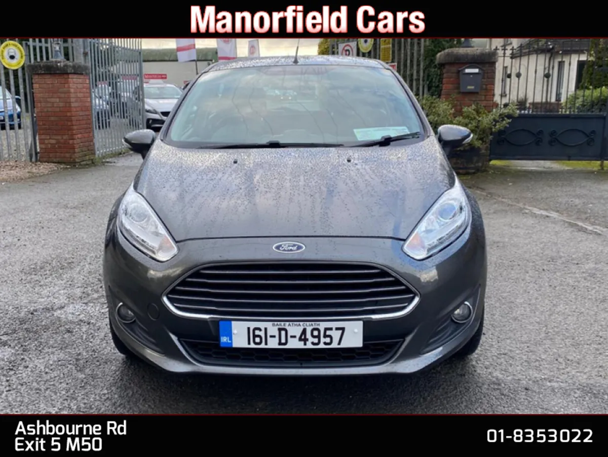 2016 161 Ford Fiesta Titanium 1.25 Petrol 5dr - Image 3