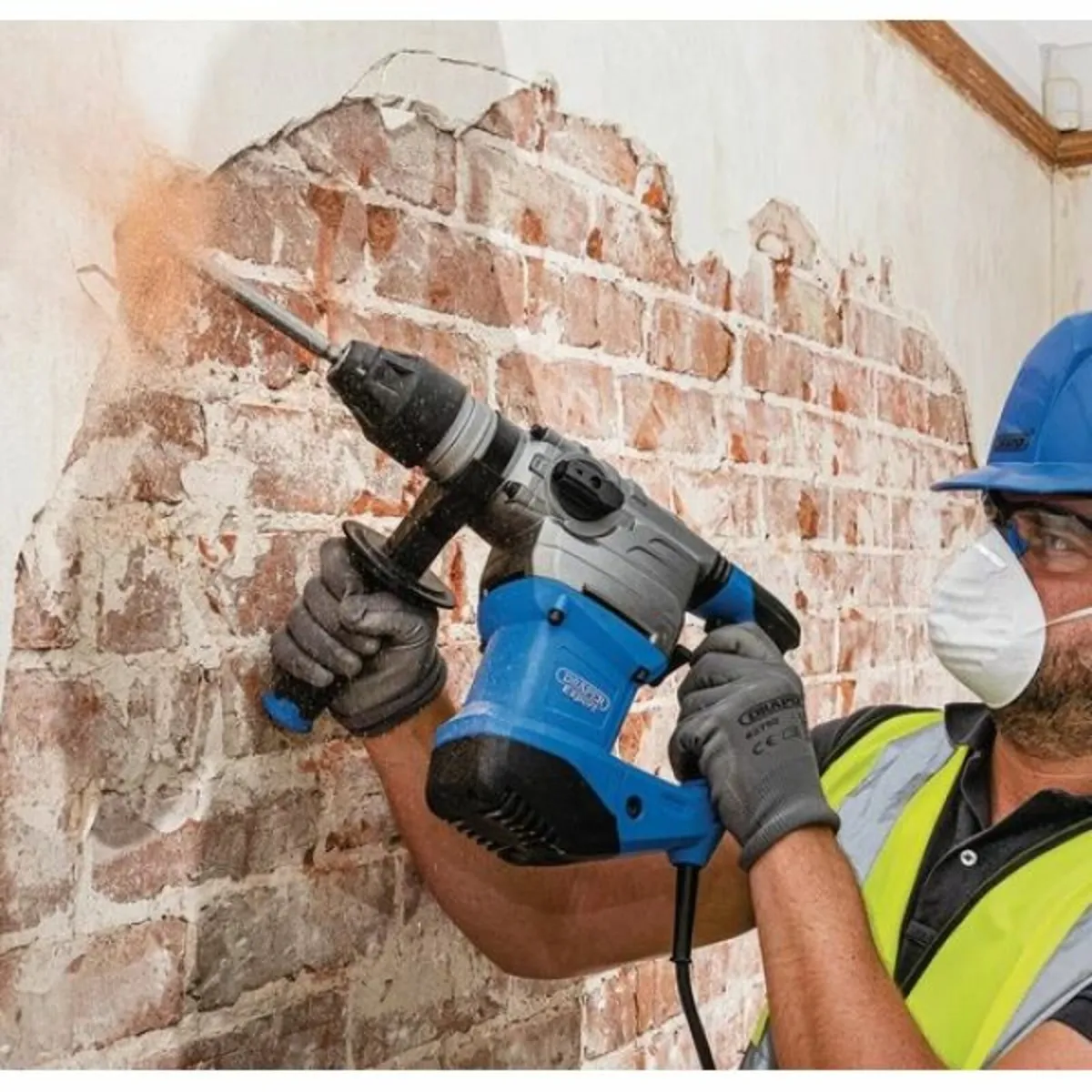 Draper SDS+ Rotary Hammer Drill/BGS Technic Carbid - Image 2