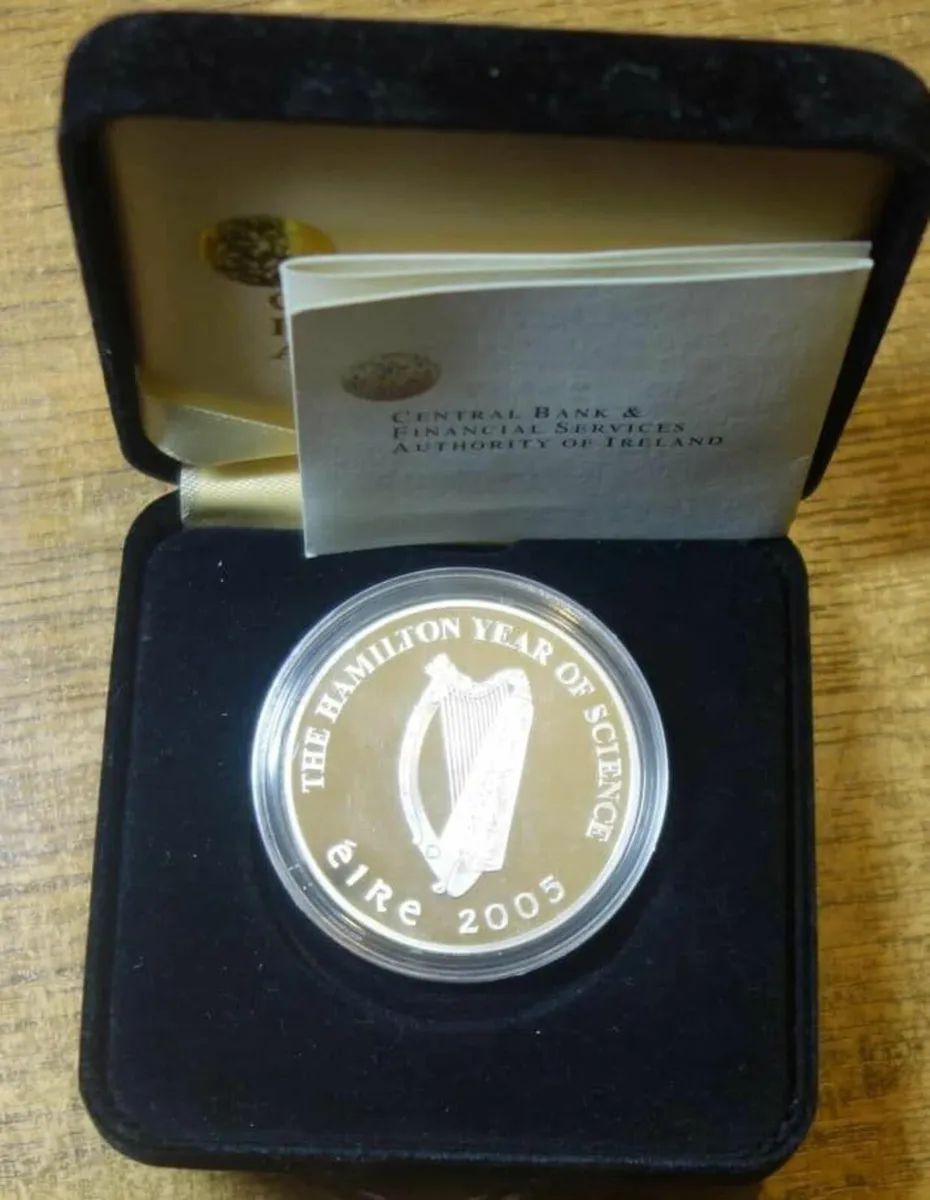 Ireland 10 Euro 2005 William Rowan Hamilton Silver - Image 2