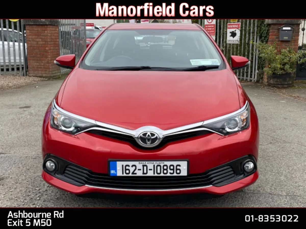 2016 162 Toyota Auris Luna 1.2 Turbo Petrol 5dr - Image 3