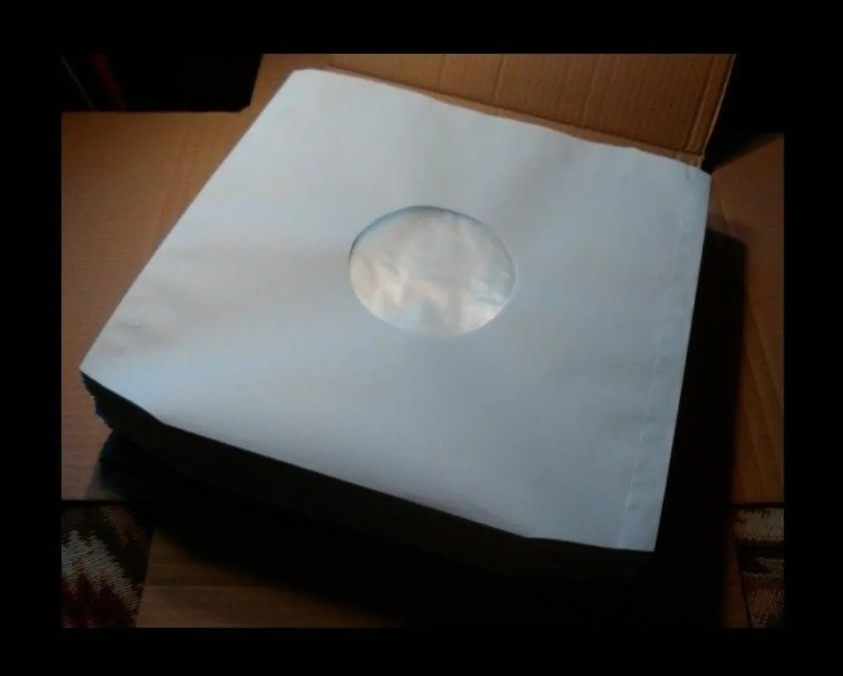 Vinyl Record Anti Static Polylined Inner Sleeves!! - Image 1