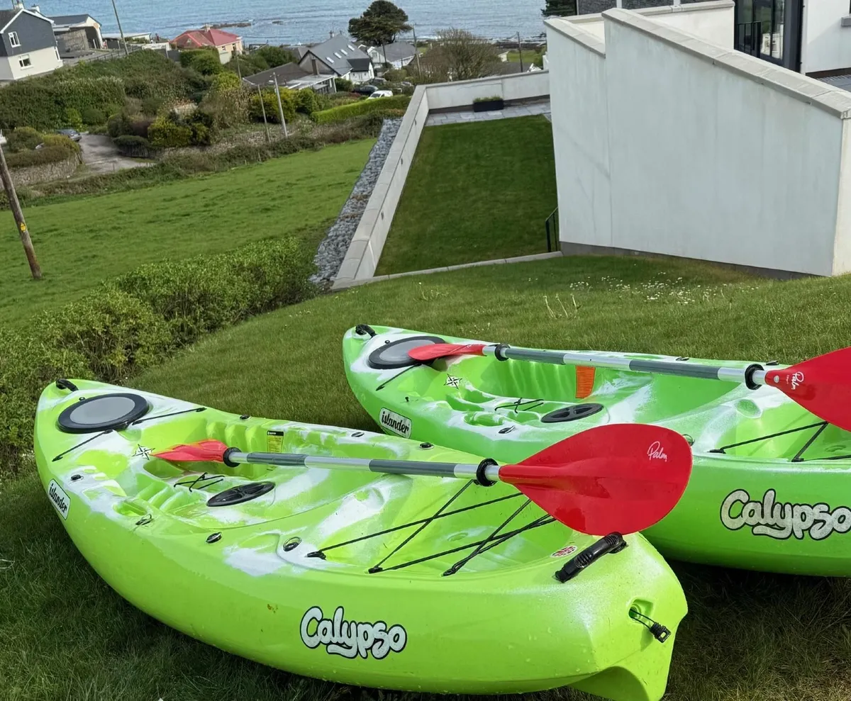 Lightly Used Islander Calypso Sport Sit-On Kayaks - Image 1