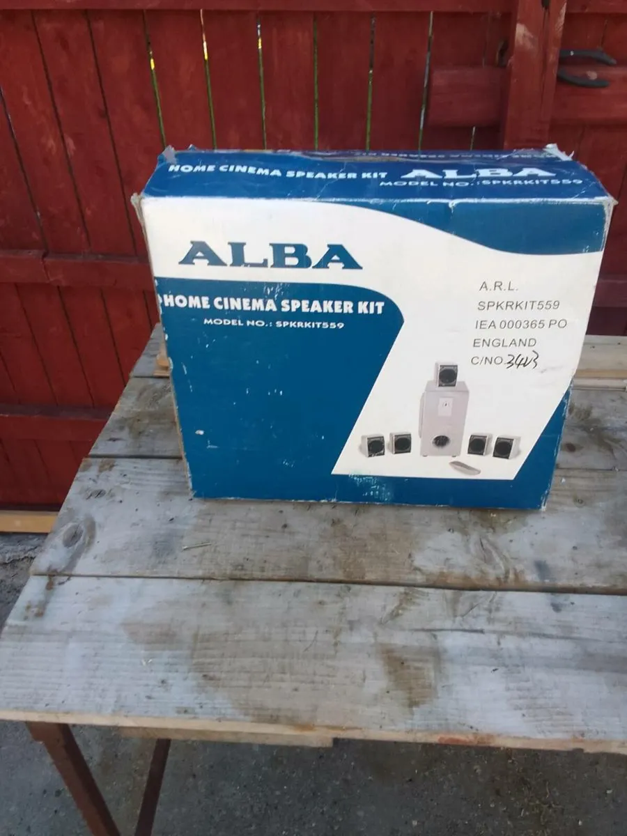 Alba home cinema speakers set - Image 1