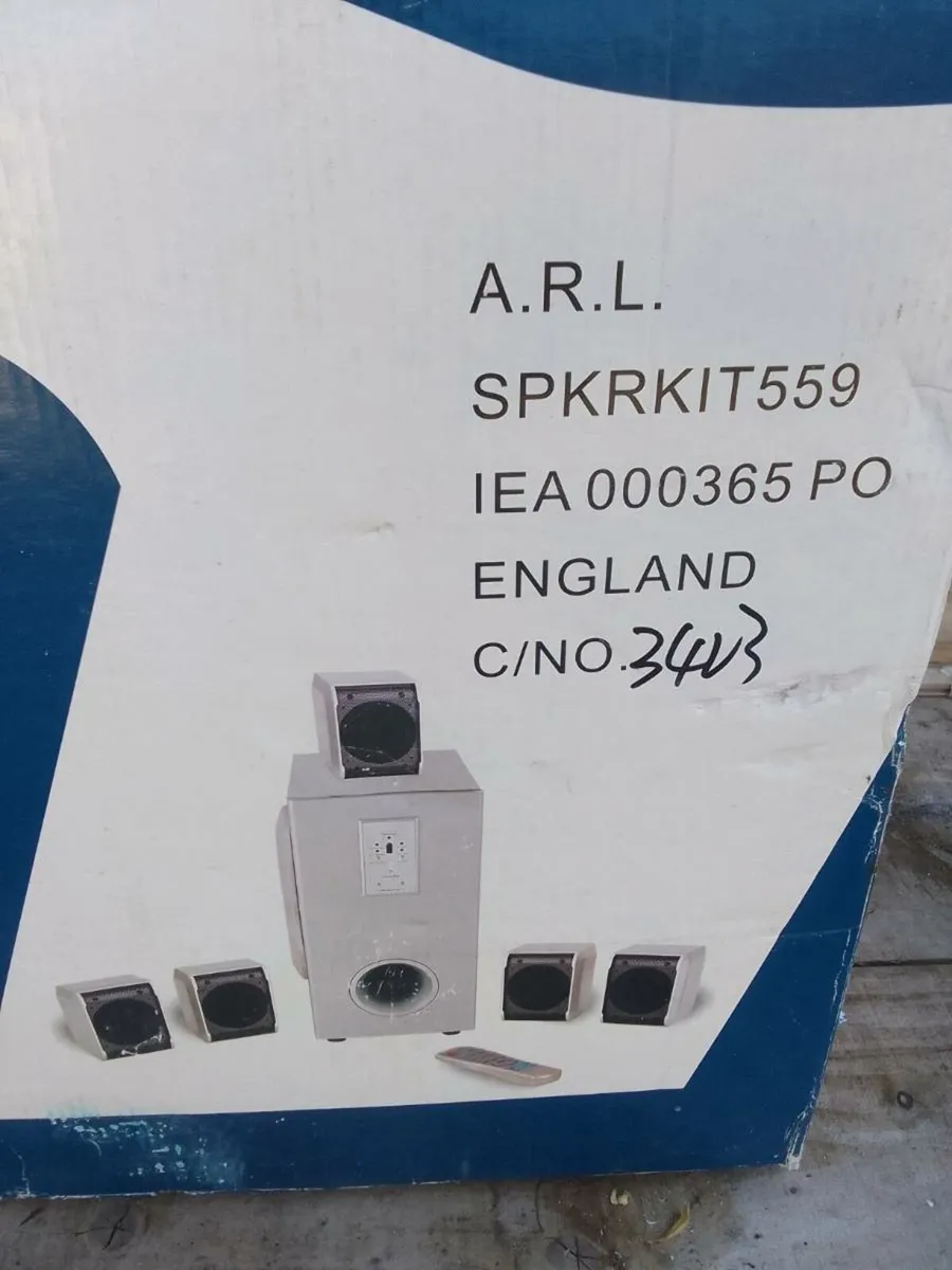 Alba home cinema speakers set - Image 3