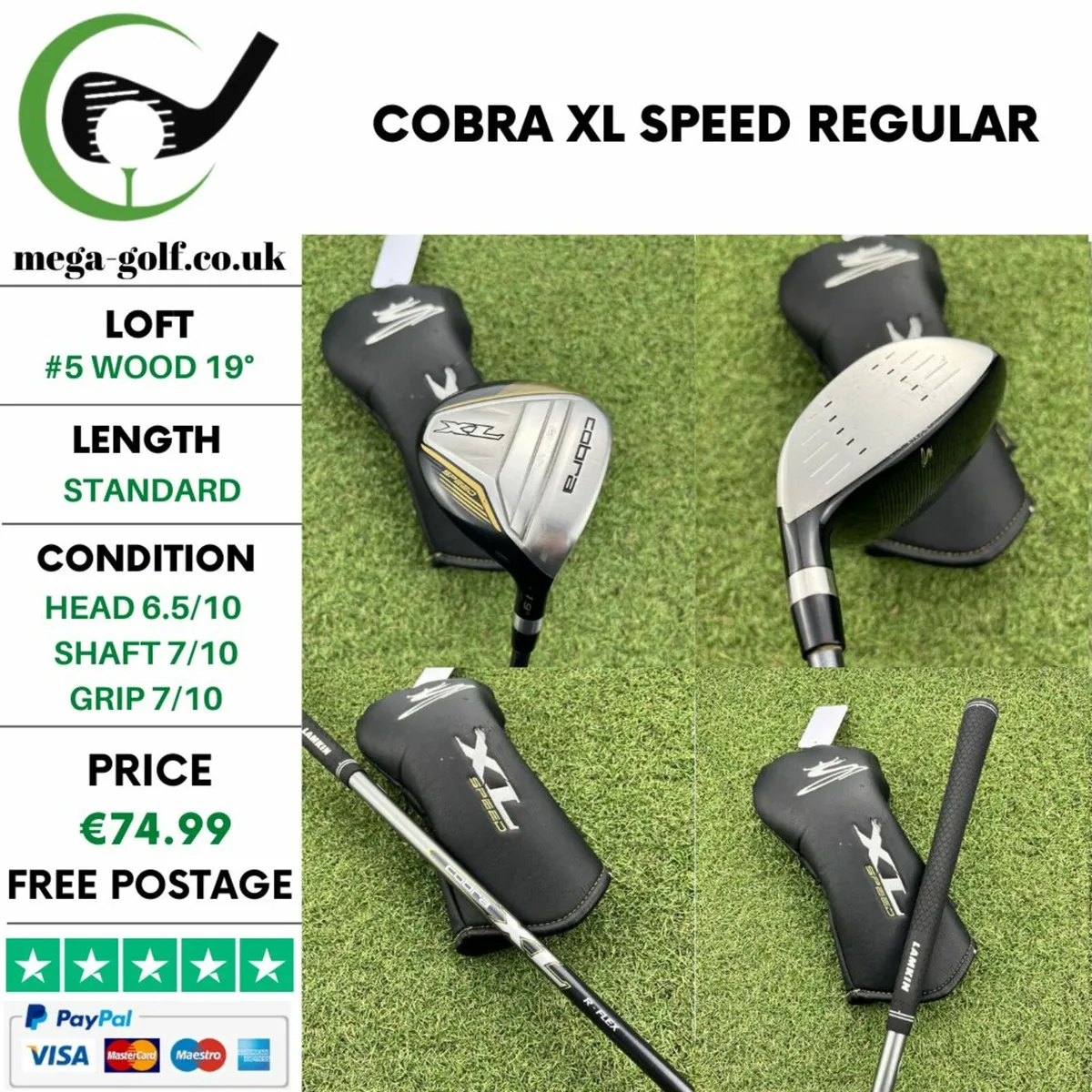 COBRA XL SPEED #5 WOOD 19° / REGULAR - Image 1