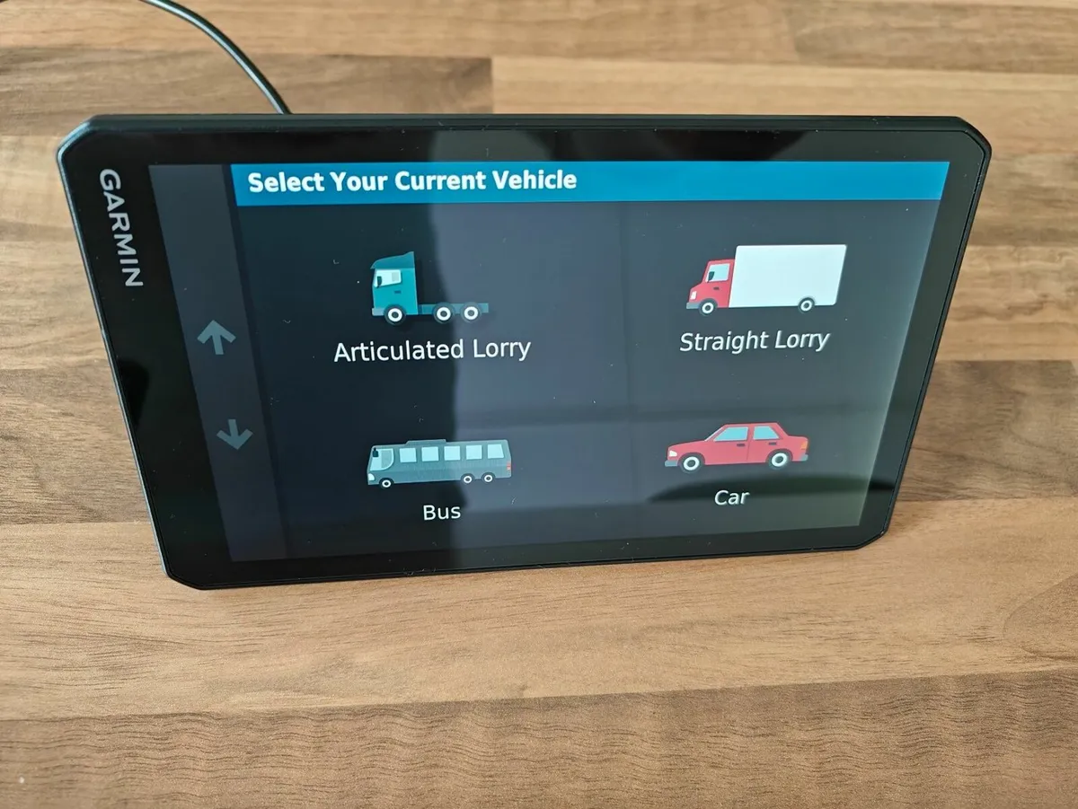 Garmin LGV700 HGV sat nav - Eircodes - Europe map - Image 4