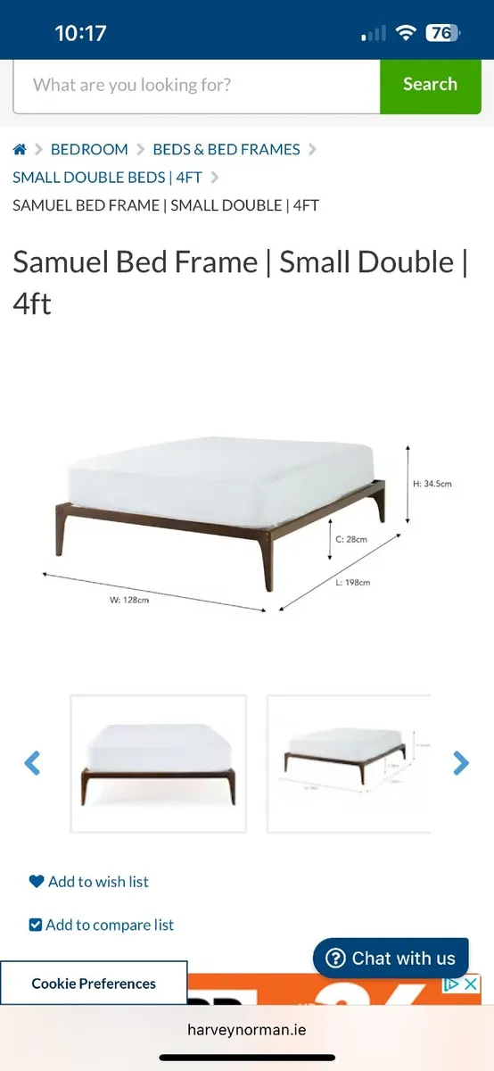 Bed - Stunning Boys 4ft bedroom bundle - Image 2