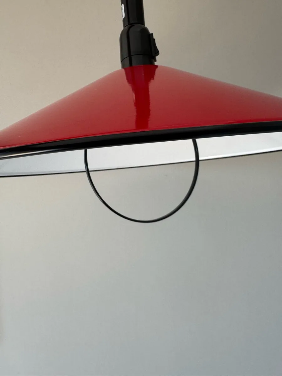 Vintage Danish pull down lamp - Image 1
