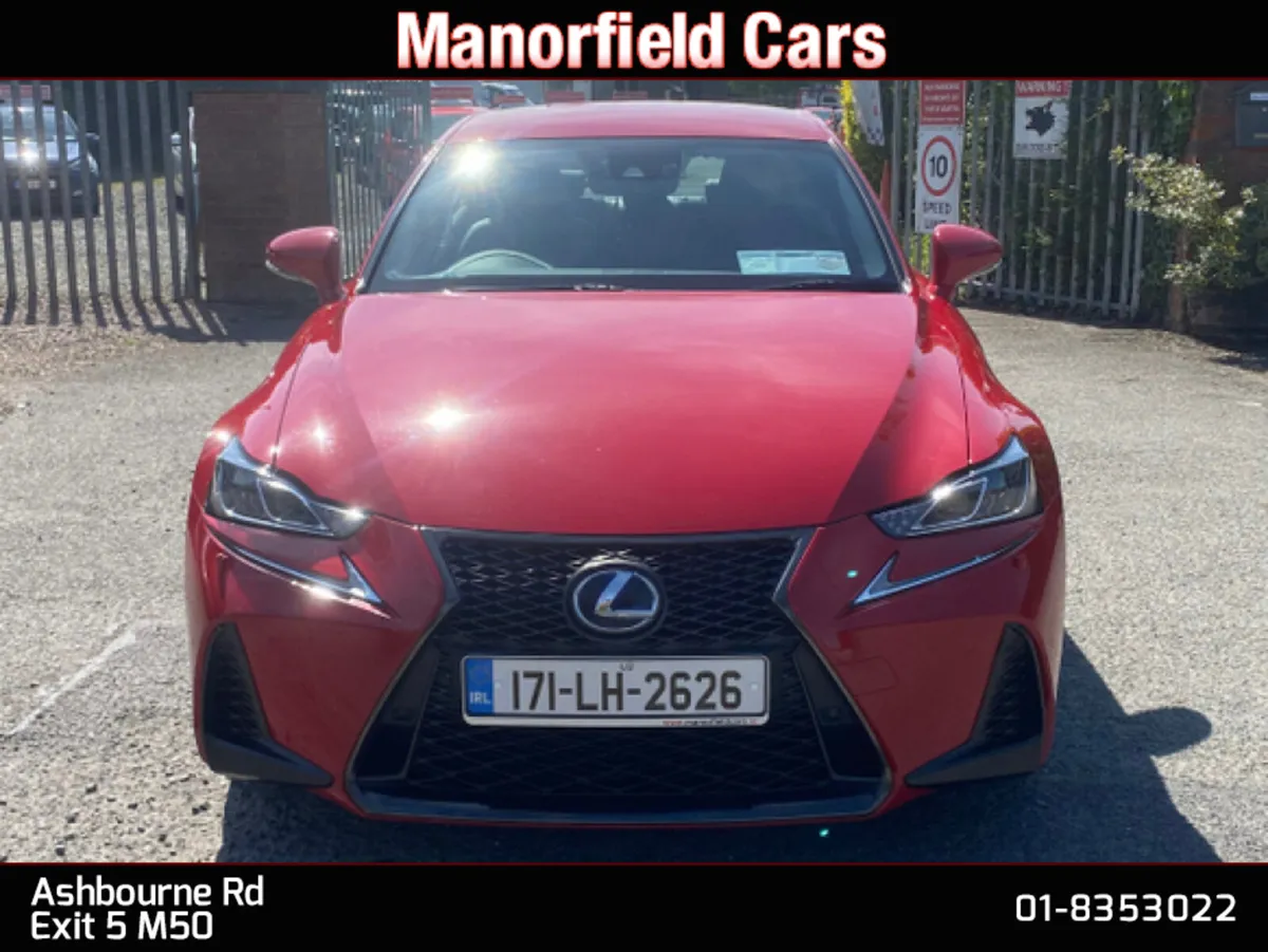 2017 Lexus IS300H F Sport 2.5 Petrol Hybrid Auto - Image 3