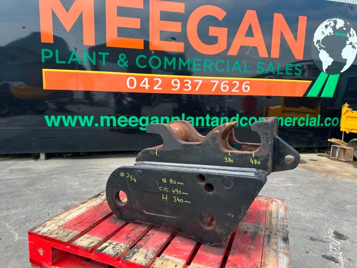 20 TON HILL QUICK HITCH ...80MM....754 - Image 1