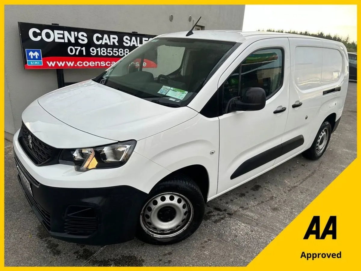 Peugeot Partner 1.5 HDI 100 LWB -  12999 Plus Vat - Image 1