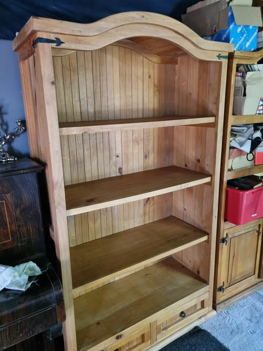 Deep pine shelves - Image 2