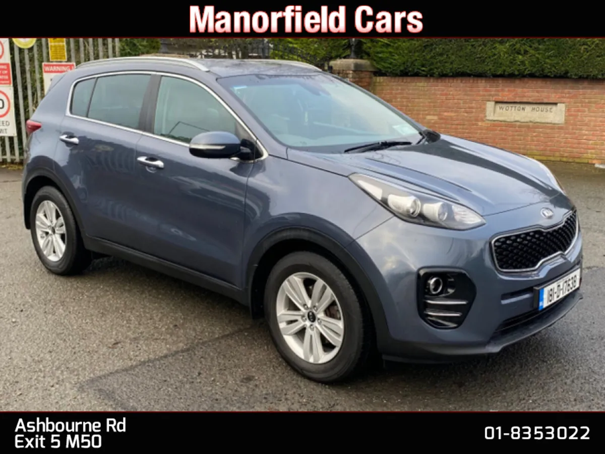 2018 181 Kia Sportage Platinum 1.7 Diesel SUV - Image 1