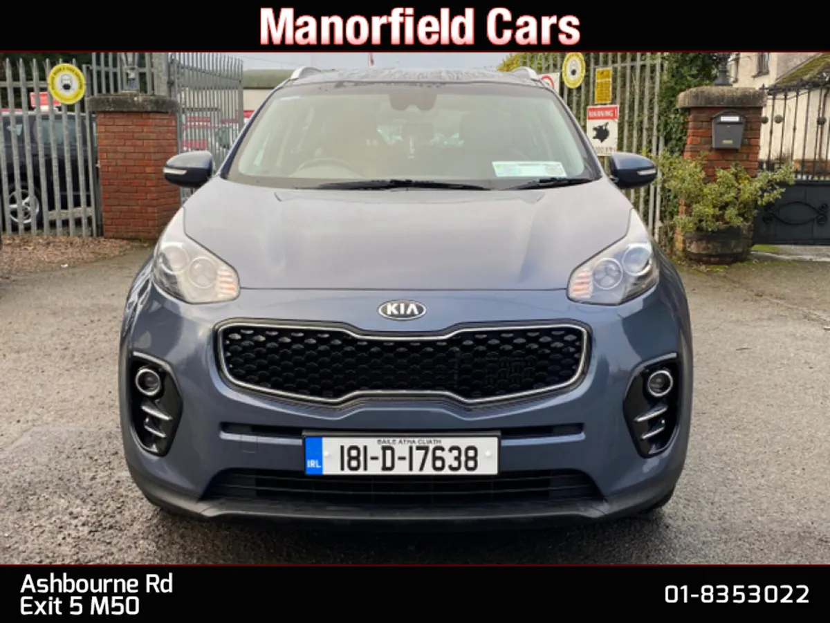 2018 181 Kia Sportage Platinum 1.7 Diesel SUV - Image 3