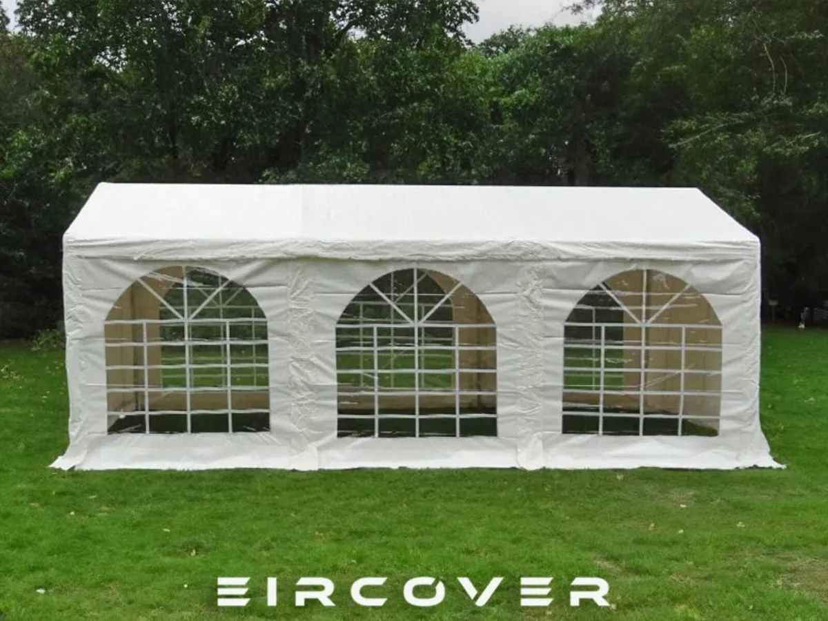 Marquee 3m x 6m PVC cover (10' -20') FREE Delivery - Image 1
