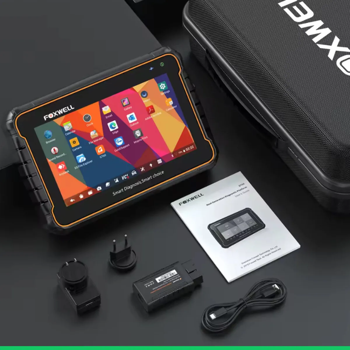 Bluetooth bidirectional FoxwellGT60car diagnostic - Image 2