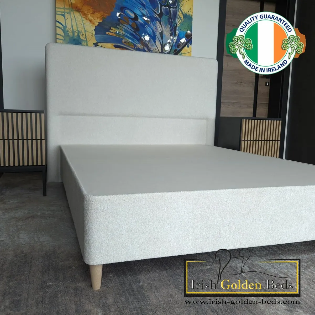 Ottoman Storage Bed Gas Lift Frame Base End Lift O - Image 3