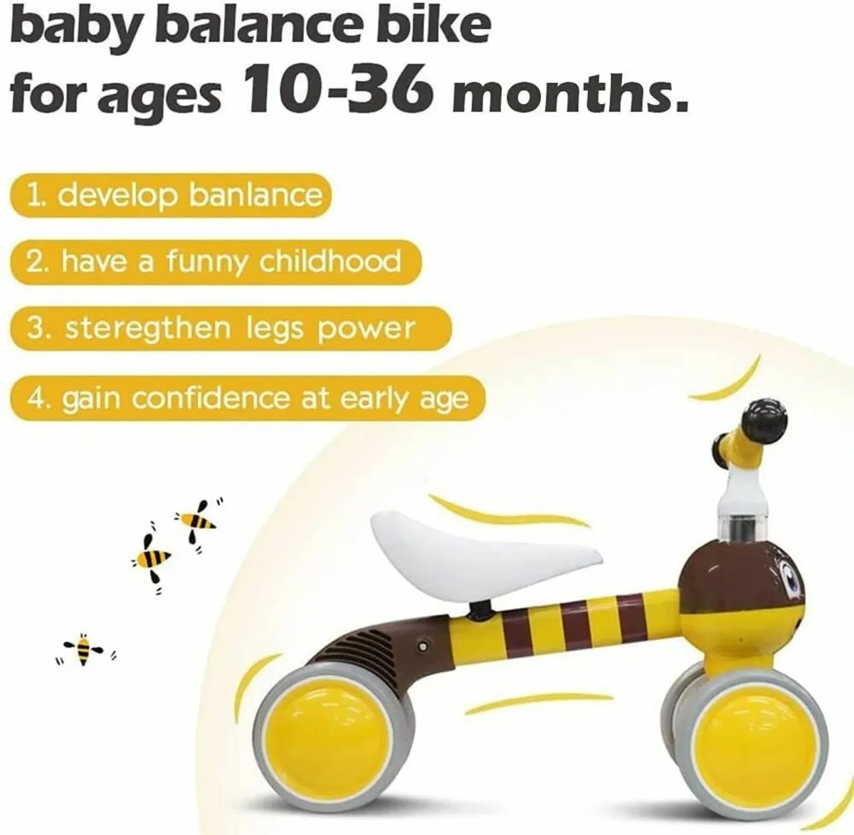 Children's Balance Bike: Lightweight, Easy to Ride - Image 4