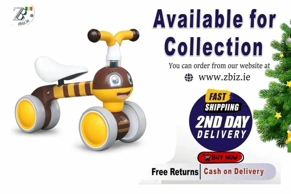 Children's Balance Bike: Lightweight, Easy to Ride - Image 1