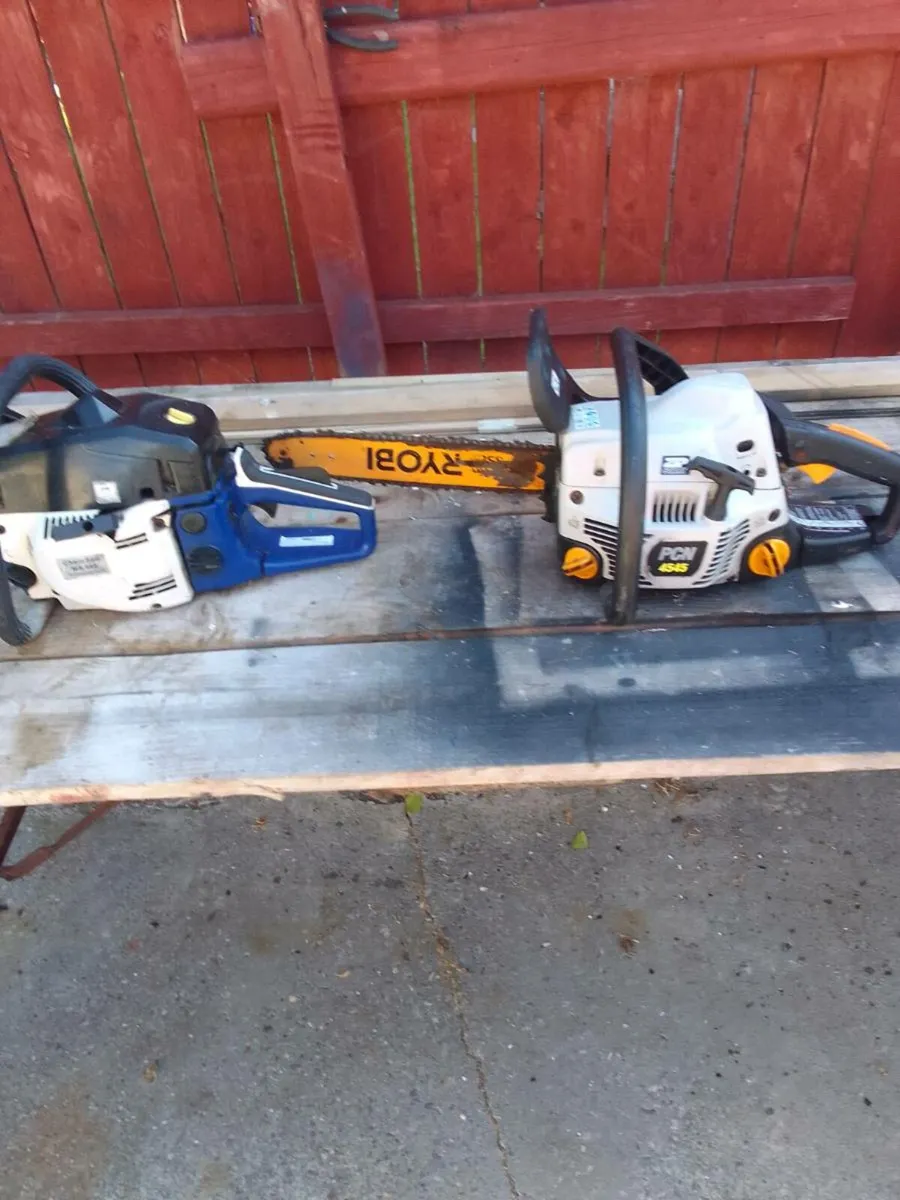 Two chainsaws - Image 1