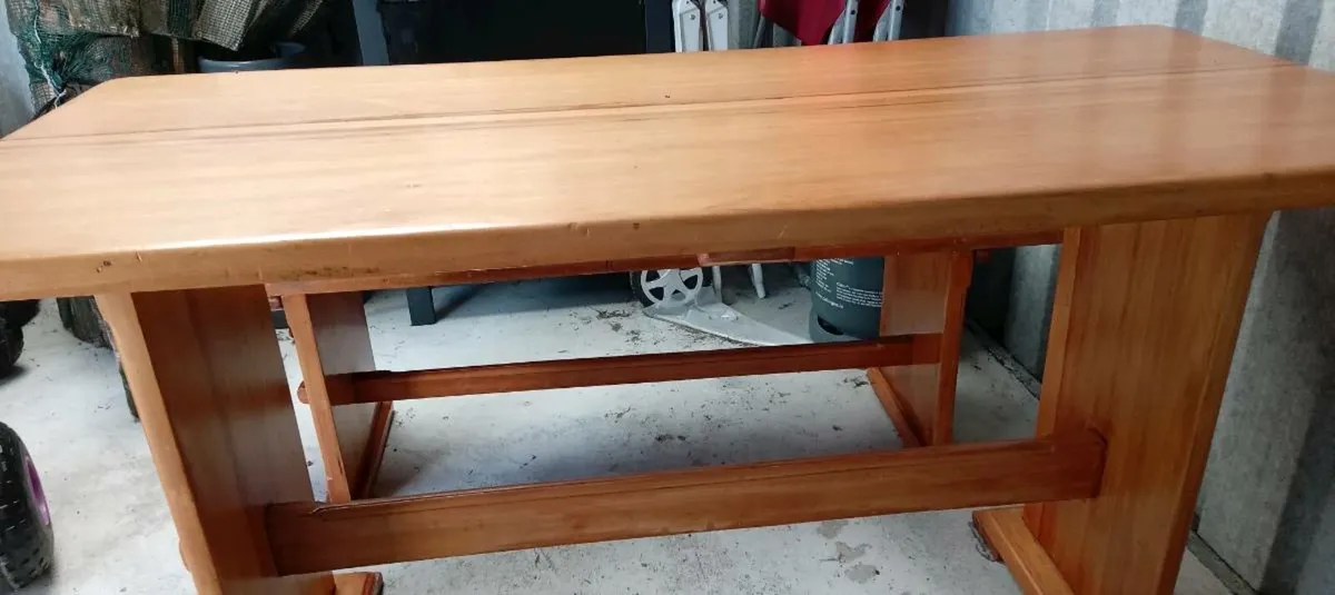 Table and bench - Image 2
