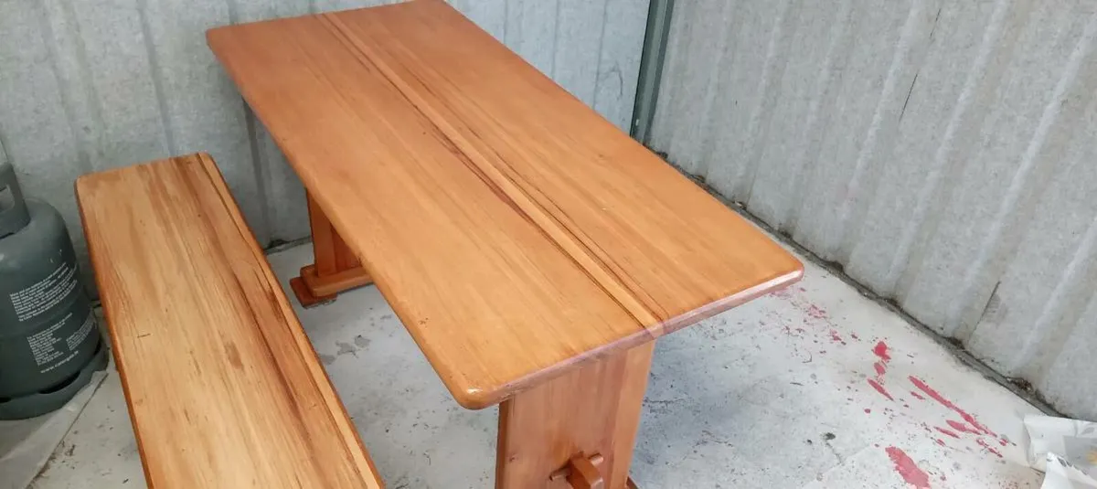 Table and bench - Image 3