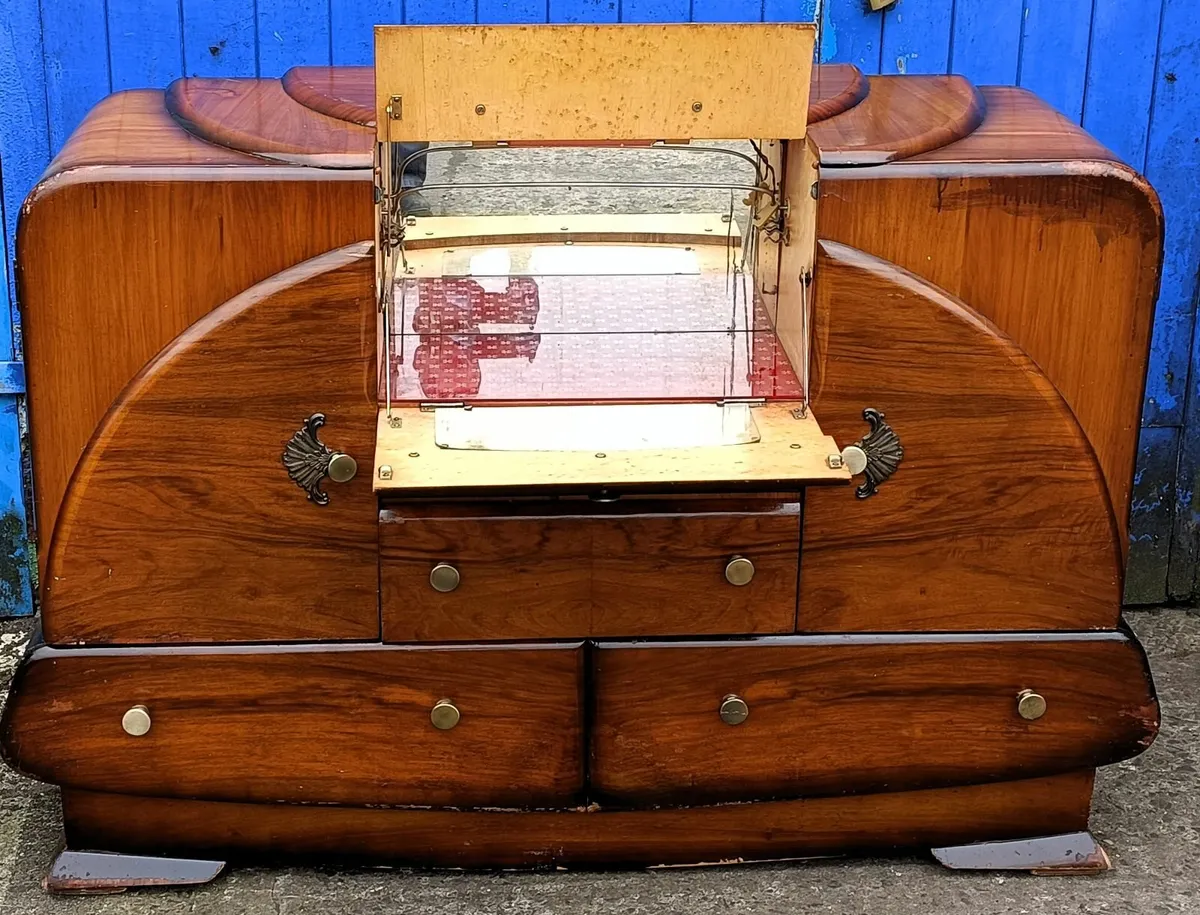 Art Deco Cocktail Cabinet - Image 2