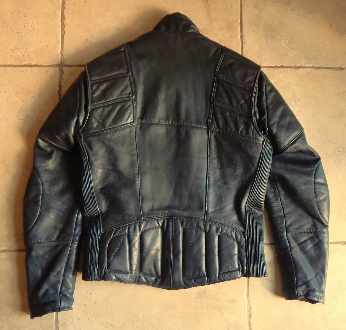 MQP Vintage Leather Motorcycle Jacket - Image 2
