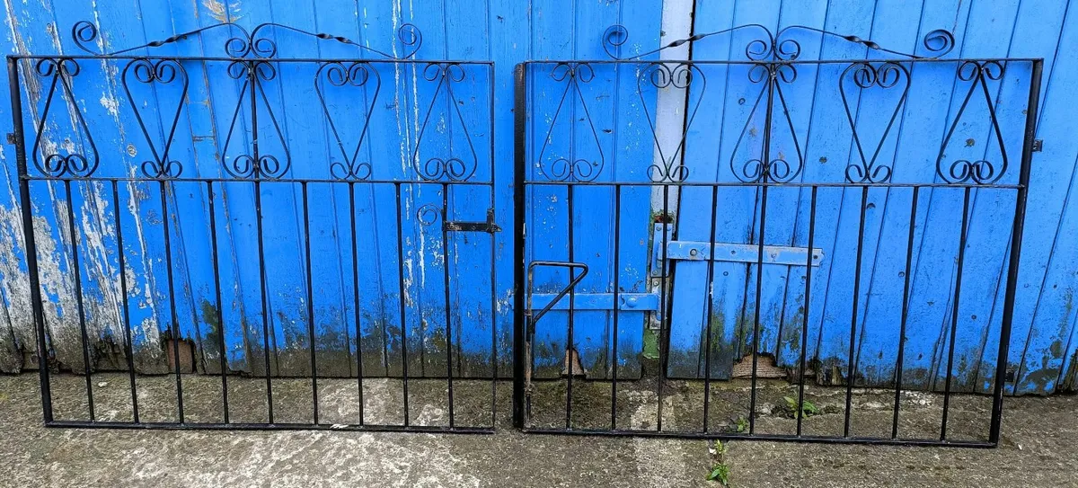 Set Of Garden Gates & Matching Side Gate - Image 1