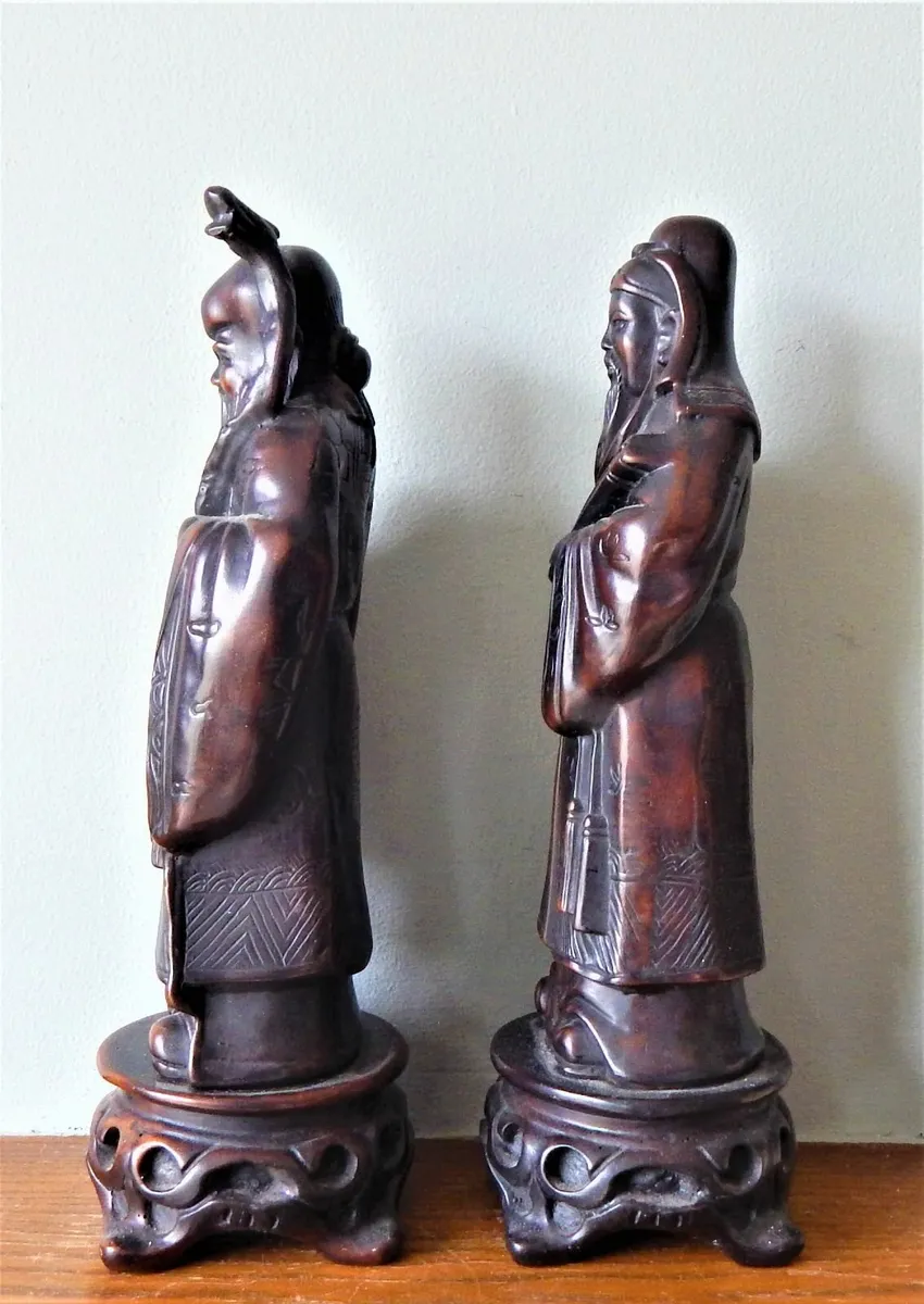 2 Vintage Oriental Figures - Image 4