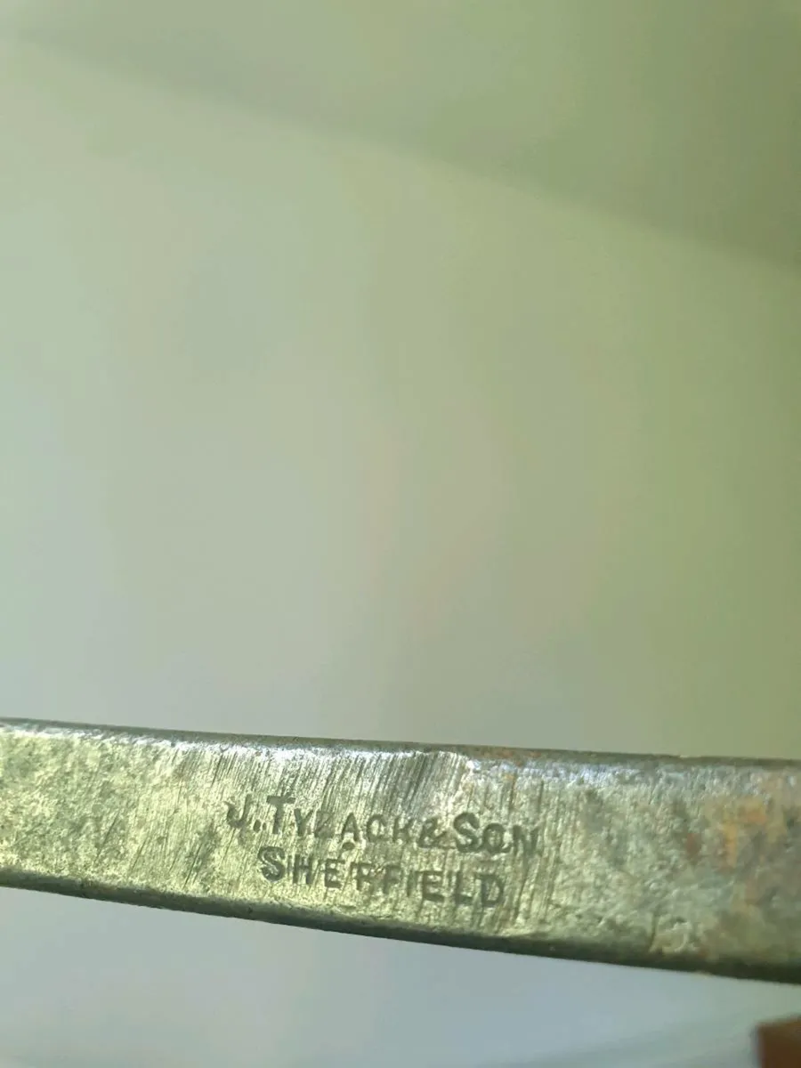 J tyzack and son shelffield antique spanner rare - Image 4