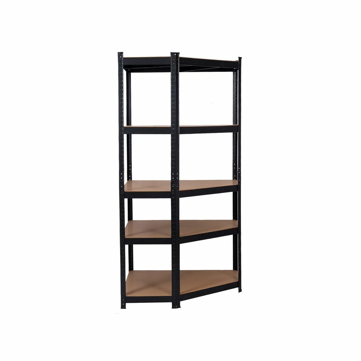 Budget Garage Shelving | Black | Corner 3 Bay Deal - Image 3