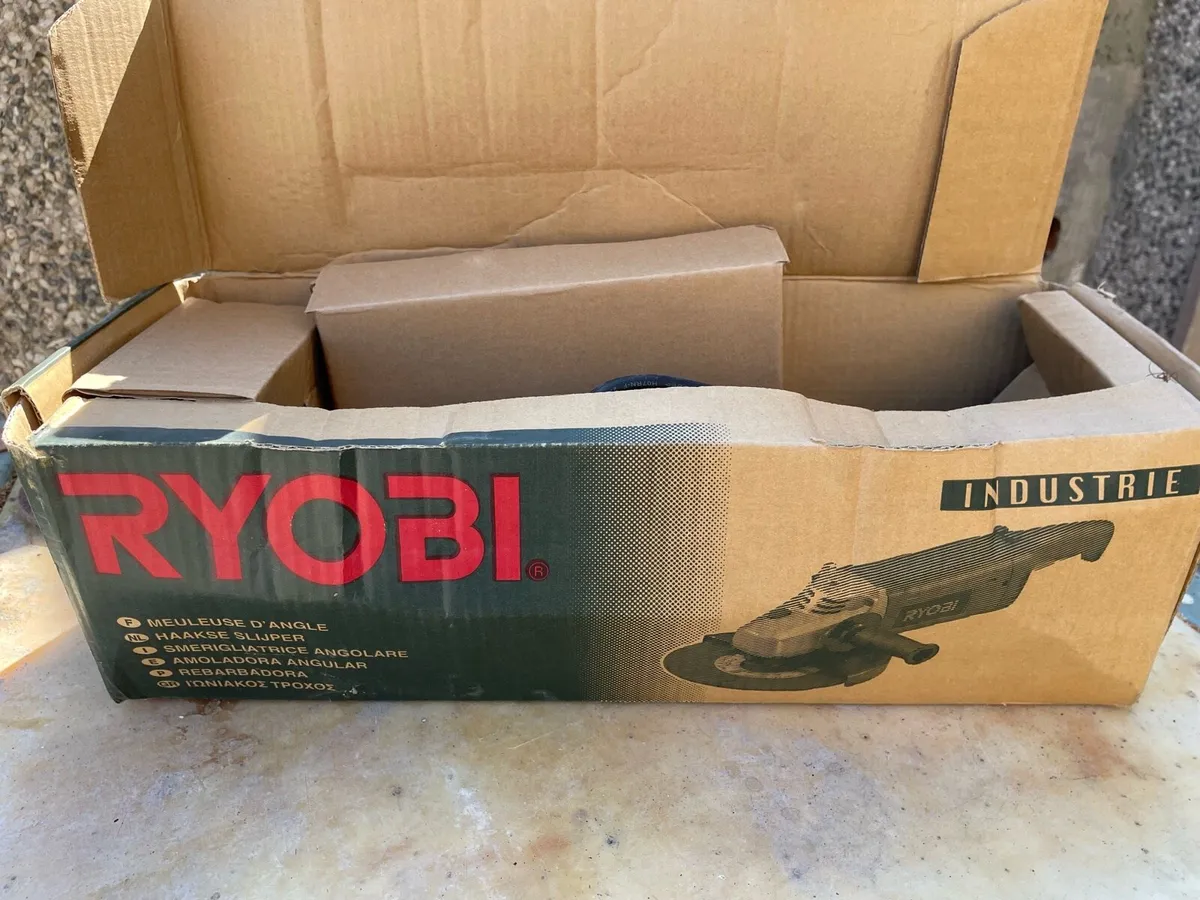 Ryobi 9” inch grinder - Image 1