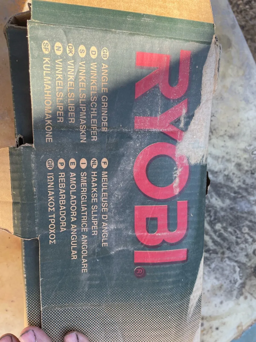 Ryobi 9” inch grinder - Image 3