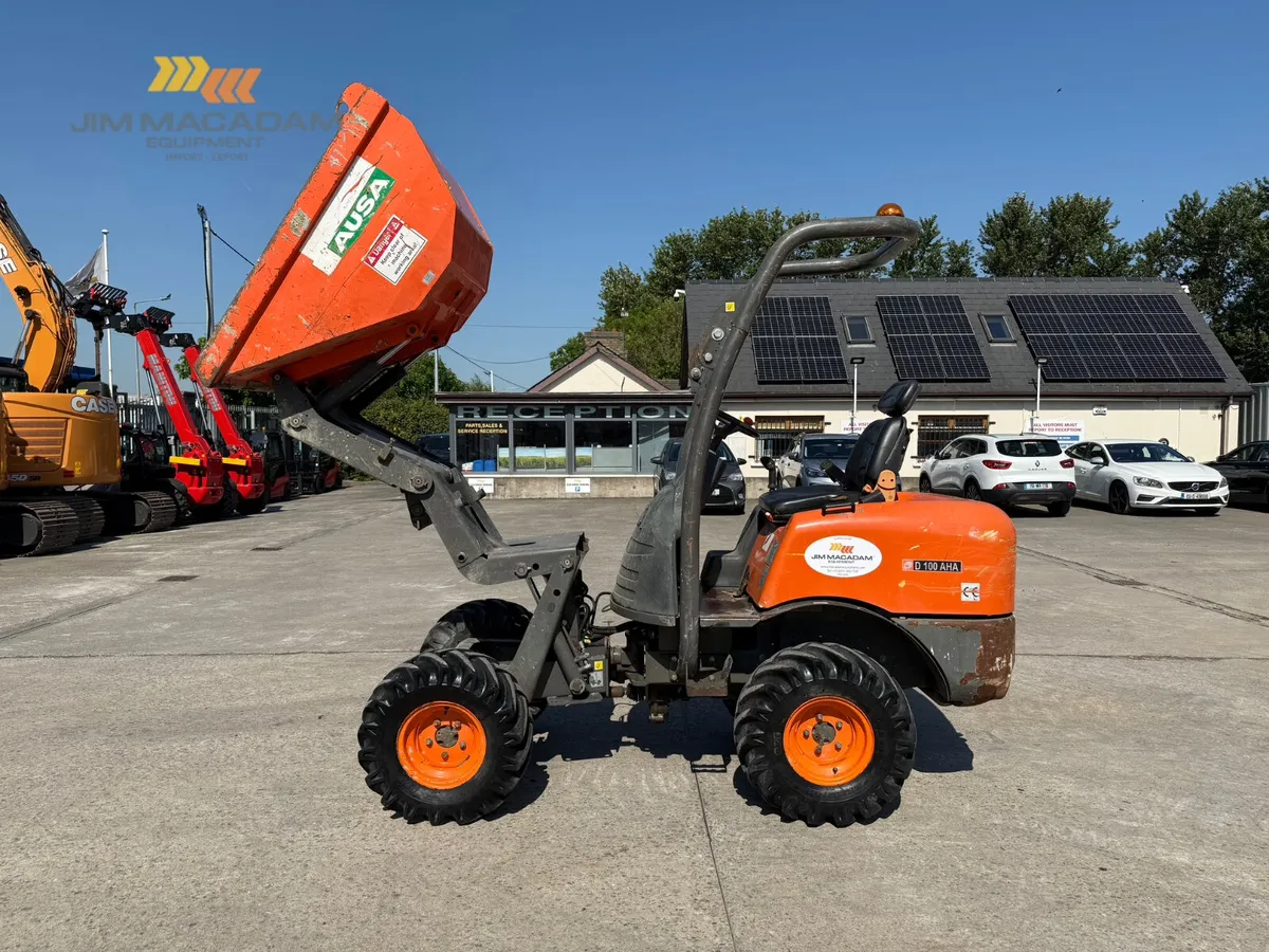 Ausa D100AHA 1 Ton High Tip Dumper - Low hours - Image 1