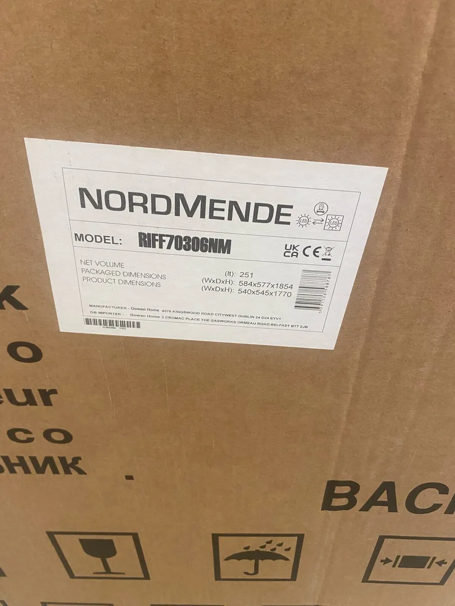 Brand new NordMende Fridge/Freezer - Image 1