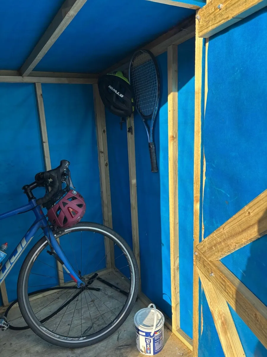 Large bike shed (fits 3 or 4 bikes) - Image 4