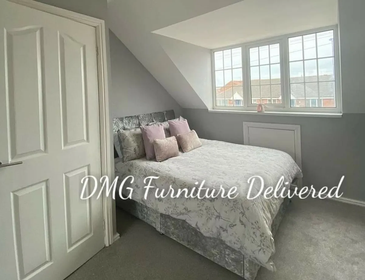 New Divan Beds With Mattresses And Headboard - Image 1