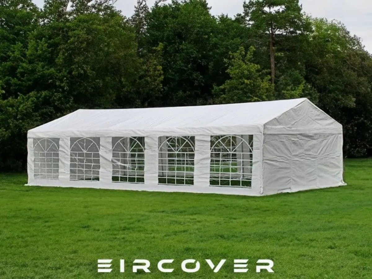 Marquee 4m x 10m PE cover (13' -33') Free Delivery - Image 3